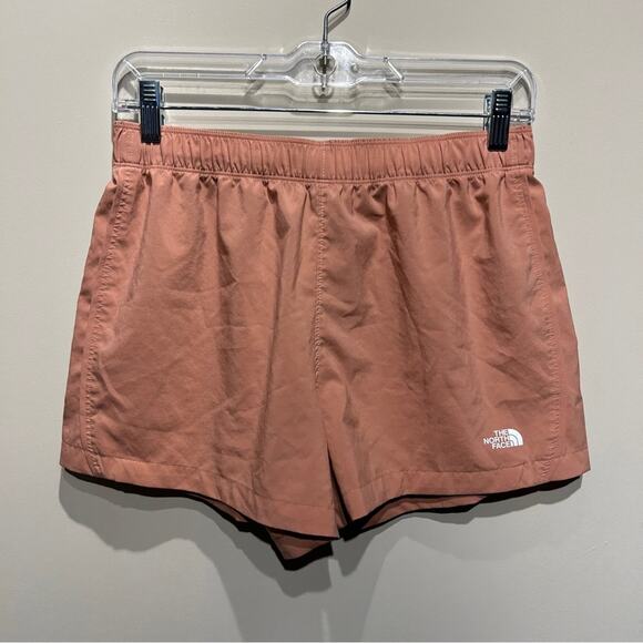 ✨The North Face Salmon Elastic Waist Unlined 3”-Inseam Running Shorts Size M - Picture 1 of 7